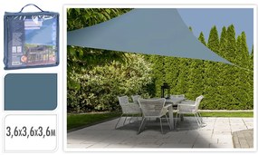 Πανί σκίασης τριγωνικό C46400300 - 3.6x3.6x3.6m - Blue