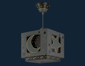 Φωτιστικό οροφής Ango Moon-Γκρι