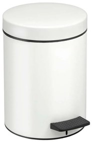 Κάδος Απορριμμάτων 5lt 05-096-003 White-Black Pam&amp;Co Stainless Steel