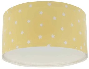 Πλαφονιέρα Παιδικό Φωτιστικό Οροφής Starlight Yellow 82216 A Ango-82216A-Κίτρινο 82216A