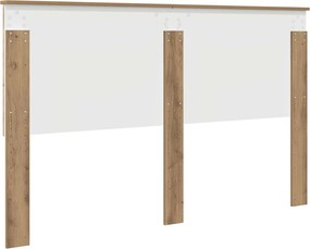 vidaXL Κεφαλάρι με κεφαλάρι Artisan Oak 160 cm Επεξεργασμένο ξύλο