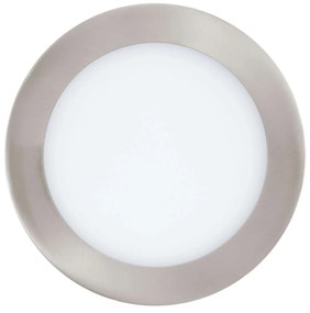 Φωτιστικό Σποτ Χωνευτό Led 32754 1200lm 2700-6500K Silver Fueva-C Eglo Round Metal, Plastic