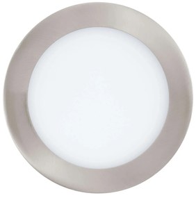 Φωτιστικό Σποτ Χωνευτό Led 32754 1200lm 2700-6500K Silver Fueva-C Eglo Round Μέταλλο,Πλαστικό