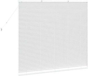 vidaXL Βενετσιάνικες Ρόδες Λευκό 130 x 150 cm Αλουμίνιο