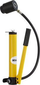 VEVOR 15 Ton Hydraulic Knockout Punch Driver Kit Hole Tool 12,7mm-101,6mm with 10 Die