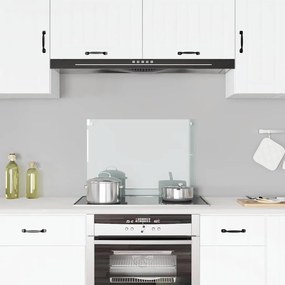 vidaXL Πλάτη Κουζίνας Διαφανής 70 x 50 εκ. από Ψημένο Γυαλί