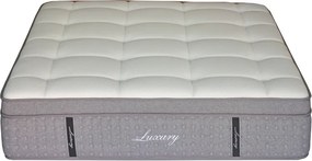 Στρώμα Luxury pakoworld pocket spring+gel memory foam+latex 34-36cm 160x200εκ