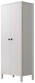 Ντουλάπα Δίφυλλη 787CDL1304 70x45x195cm White Δίφυλλη