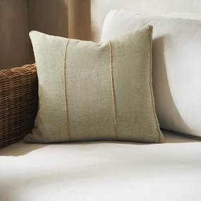 Μαξιλαροθήκη Διακοσμητική Rabia 321/11 Green-Mustard Gofis Home 43X43 100% Cotton