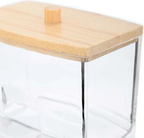 Δοχείο Για Μπατονέτες (9x7.5x7) Homely Bamboo Essentials 02-17644