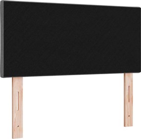 vidaXL Κεφαλάρι Σκούρο Γκρι 100 cm ύφασμα