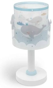 Παιδικό Πορτατίφ Κομοδίνου Whale Dreams Blue E14 15W Γαλάζιο 61171T ANGO-61171T-Μπλε 61171T