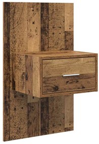 vidaXL Ντουλάπι κρεβατιού 2 pcs Παλαιό ξύλο 48.5 x 32.5 x 80 εκ
