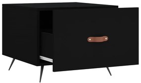 vidaXL Τραπεζάκι Σαλονιού Μαύρο 50x50x40 εκ. από Επεξεργασμένο Ξύλο
