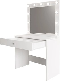 Τουαλέτα Μακιγιάζ Λευκό GERAL 80x42.5x147
