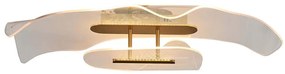 Φωτιστικό Οροφής - Πλαφονιέρα Krakow 701CHD1191 85x15cm Led 1800lm 18W 3000K Gold Opviq