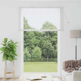 vidaXL Βενετσιάνικες Ρόδες Λευκό 220x150εκ Αλουμίνιο