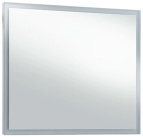 Καθρέφτης Μπάνιου Τοίχου με LED 60 x 50 εκ. - Ασήμι