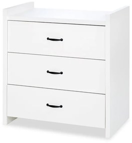 Βρεφική συρταριέρα Amelia Λευκή