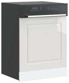 Πίνακας πλυντηρίου πιάτων "Kalmar" High Gloss White 60x1,5x67cm - Λευκό
