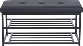 Παγκάκι παπουτσοθήκη Nextdeco Urban Υ50x100x40εκ.