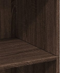 vidaXL Ντουλάπι Καφέ Δρυς 70x41x124 εκ. από Επεξεργασμένο Ξύλο