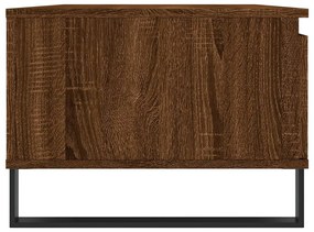 vidaXL Τραπεζάκι Σαλονιού Καφέ Δρυς 90x50x36,5 εκ. Επεξεργασμ. Ξύλο