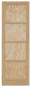 vidaXL Εσωτερική Πόρτα 'ORKDAL'78x232x4 εκ. Συμπαγές Ξύλινο Πεύκο