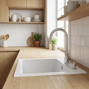 Sanitec Classic 339 (50×50) - Γρανιτένιος νεροχύτης - Granite BEIGE