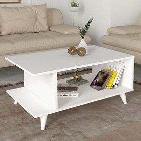 ΤΡΑΠΕΖΑΚΙ ΣΑΛΟΝΙΟΥ TITUS MEGAPAP ΧΡΩΜΑ ΛΕΥΚΟ 100X60X45ΕΚ.