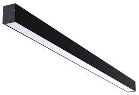 Γραμμικό Φωτιστικό Οροφής LED 31W Μαύρο 3000Κ Office Led Pro 10208 Nowodvorski-10208-Μαύρο 10208