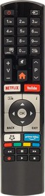 VESTEL &amp; F&amp;U SMART TV REMOTE CONTROL RC-4318P