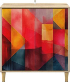 vidaXL Πλαϊνό γραφείο HEESCH Sonoma 69 x 33 x 75 εκ.