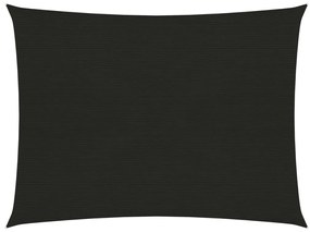 Πανί Σκίασης Μαύρο 6 x 7 μ. από HDPE 160 γρ/μ² - Μαύρο