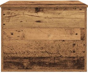 vidaXL Κουτί αποθήκευσης Παλαιό ξύλο 60 x 42 x 46 cm