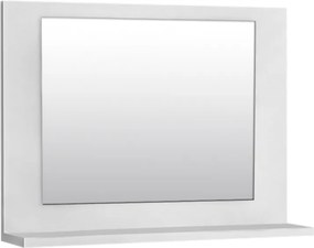 Καθρέπτης μπάνιου Devlin Megapap χρώμα λευκό 60x10x45εκ.