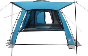 vidaXL Σκηνή τούνελ Μπλε 361 x 235 x 152 cm