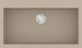 Sanitec Ultra Granite 808 (79x50) - Γρανιτένιος νεροχύτης - Sabbia