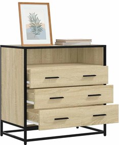 vidaXL Συρταριέρα Sonoma Δρυς 70x41x70 εκ. από Επεξεργασμένο Ξύλο