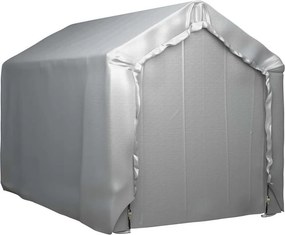 vidaXL Τέντα Αποθήκευσης Γκρι 180 x 300 εκ. Ατσάλινη