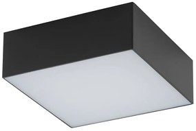 Φωτιστικό Οροφής - Πλαφονιέρα Lid Square 10424 11x4cm 15W 3000K 1200lm Led Black-White Nowodvorski