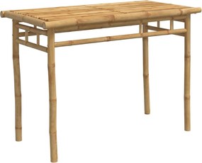 vidaXL Τραπεζαρία Κήπου 110x55x75 εκ. από Μπαμπού