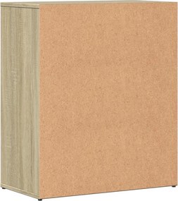 vidaXL Βοηθητικό Ντουλάπι Sonoma Δρυς 60x31x70 εκ. Επεξεργασμένο Ξύλο