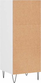 vidaXL Ντουλάπι Λευκό 34,5x32,5x90 εκ. Επεξεργασμένο Ξύλο