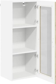 vidaXL Ραφιέρα τοίχου LUCCA Sonoma Δρυς 40 x 31 x 100 εκ.
