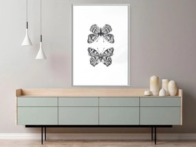 Αφίσα - Butterfly Collection I - 40x60 - Χρυσό - Χωρίς πασπαρτού