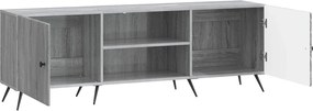 vidaXL Ντουλάπι TV 150 x 31 x 50 cm Γκρι Sonoma Επεξεργασμένο Ξύλο