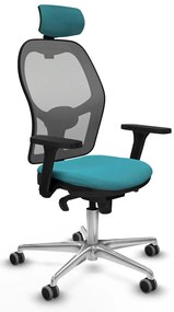 Καρέκλα γραφείου με κεφαλάρι Jorquera Piqueras y Crespo 3D086G2 Τυρκουάζ