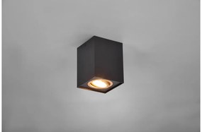 Σποτ Φωτιστικό Οροφής 1xGU10 Κινητό Biscuit Trio Lighting 613000180 Μαύρο-Χρυσό