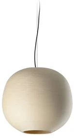 Φωτιστικό Οροφής Κρεμαστό Tierra 500 20401 1XE27 50x42,6cm Natural-Black Faro Barcelona